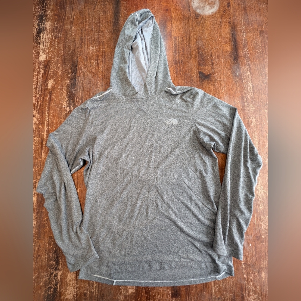 The North Face Hoodie Shirt Lightweight Layering Casual Outdoors Hiking Walking